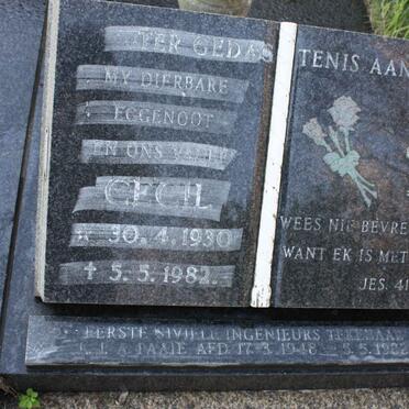 KLEINSCHMIDT Cecil 1930-1982