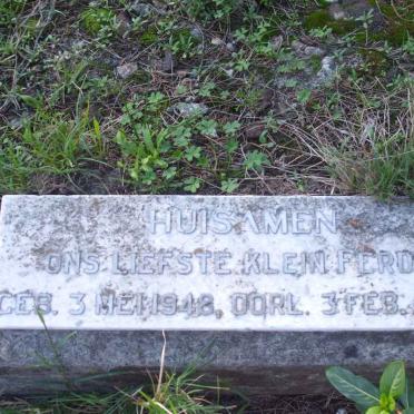 HUISAMEN Ferdie 1948-1949