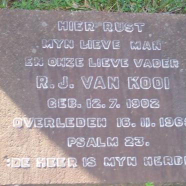 KOOI R.J.,van 1902-1965