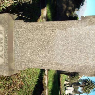 KNOX Margaret nee McKINNON 1844-1912