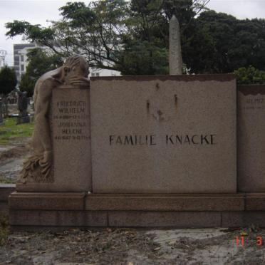 KNACKE Friedrich Wilhelm 1880-1957 &amp; Johanna Helene 1887-1964