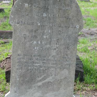 LAWRENCE William Lawrence 1872-1922