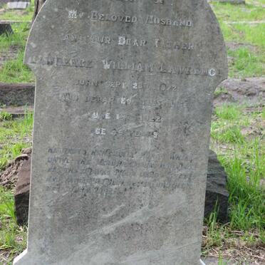 LAWRENCE William Lawrence 1872-1922