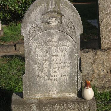 LAWRENCE Harry James -1938 &amp; Hetty EMMETT -1942