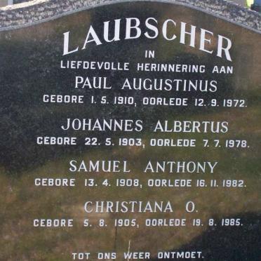 LAUBSCHER family