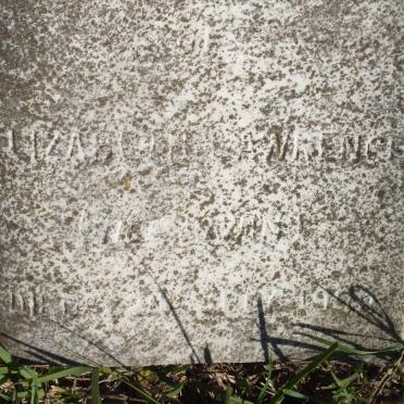 LAWRENCE Robert -1922 &amp; Eliza ? -??