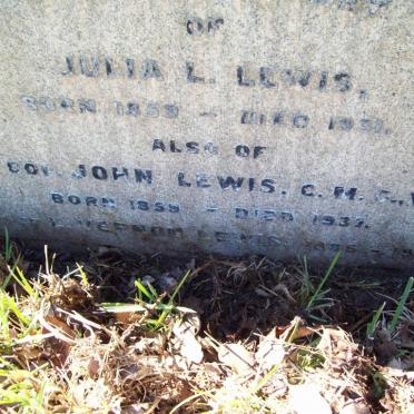 LEWIS :: RIDDALL