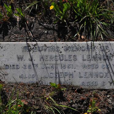 LENNOX W.J. Hercules -1951 :: LENNOX Joseph -1939