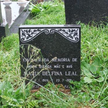 LEAL Maria Delfina 1905-1981