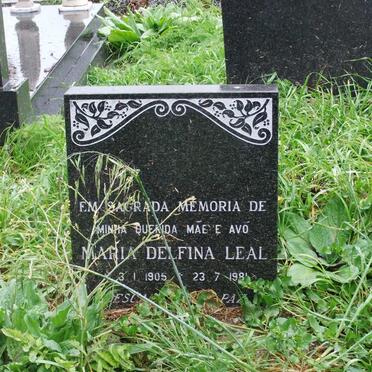 LEAL Maria Delfina 1905-1981