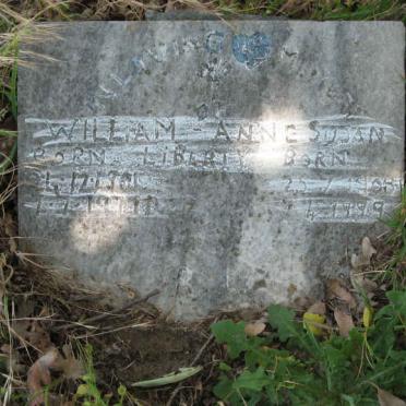 LIBERTY William 1901-1977 &amp; Anne Susan 1908-1999