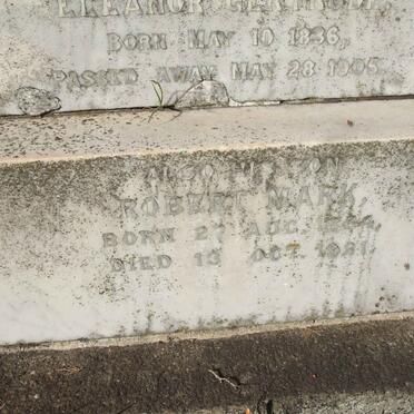 LIGHTFOOT Robert Mark 1864-1981