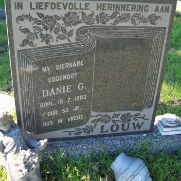 LOUW Danie G. -1982
