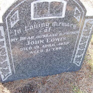 LOWIS John -1958