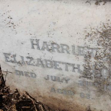 LOGIE Harriet Elizabeth -1913