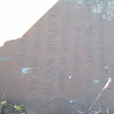 LOW William Henry -1834