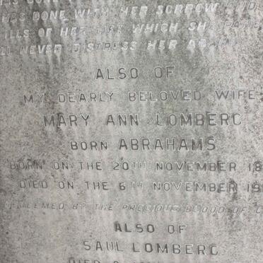 LOMBERG :: JAMES