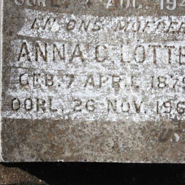LÖTTER  Anna C. 1875-1962