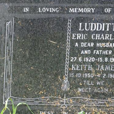 LUDDITT Eric Charles 1920-1978 :: LUDDITT Keith James 1950-1984