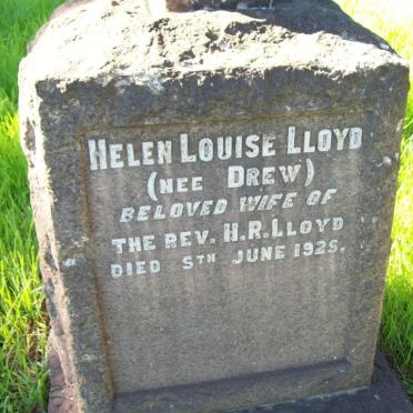LLOYD Helen Louise nee DREW -1925