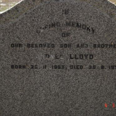 LLOYD Lionel 1953-1973