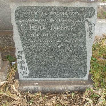 MERWE Pieter Johannes, van der 1912-1961
