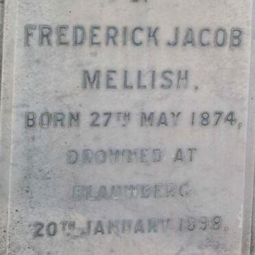 MELLISH Frederick Jacob 1874-1898