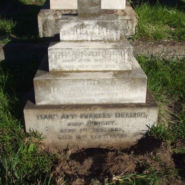 MELLISH Henry Alexander 1866-1922 :: MELLISH Eric Alexander 1903-1922 :: MELLISH Mary Ann Frances nee WRIGHT 1867-1949