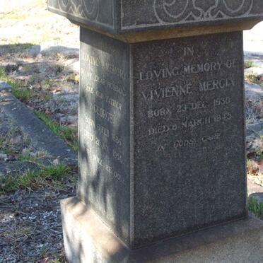 MENIGO Vivienne Mercia 1930-1945