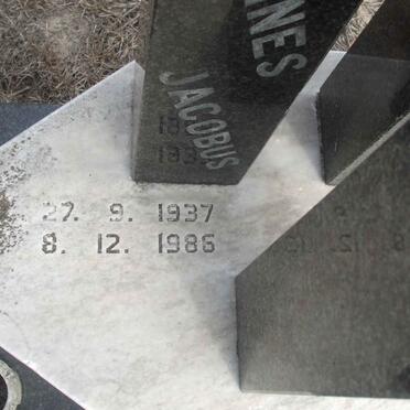 MYBURGH Albertus Johannes Jacobus 1937-1986