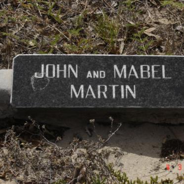 MARTIN John &amp; Mabel