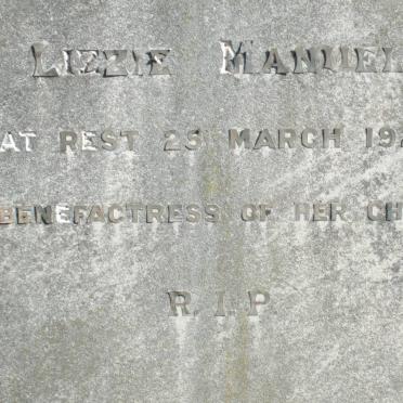 MANUEL Lizzie -1926