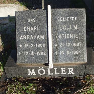 MOLLER Charl Abraham 1900-1982 &amp; I.C.J.M. 1897-1984