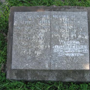 MOLONEY James Philip John -1956 &amp; Louise Elisabeth Erica -1967