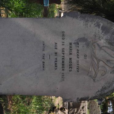 MOSES Maria -1927