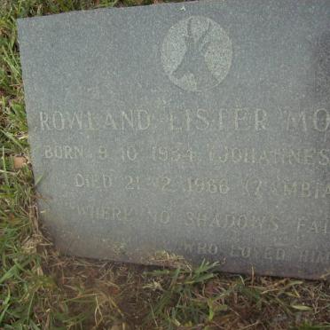 MORRIS Rowland Lister 1934-1966