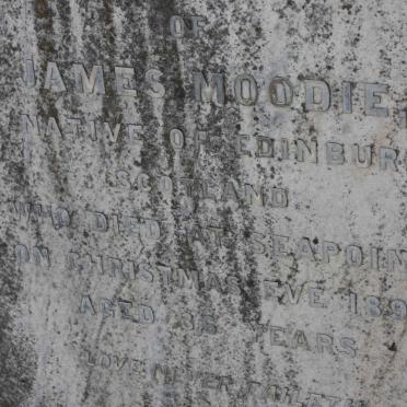 MOODIE James -1894