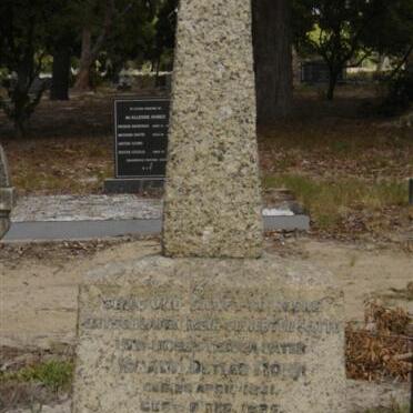 MOHR Johann Detler 1861-1925 &amp; Anna Maria 186?-1942