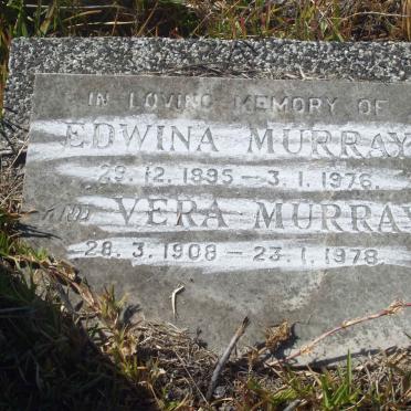 MURRAY Edwina 1895-1976 :: MURRAY Vera 1908-1978