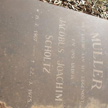 MULLER Jacobus Joachim Scholtz 1907-1975