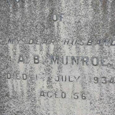MUNROE A.B. -1934
