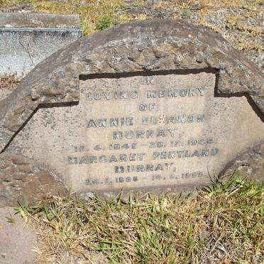 MURRAY Annie Eleanor 1845-1944 :: MURRAY Margaret Pentland 1886-1955