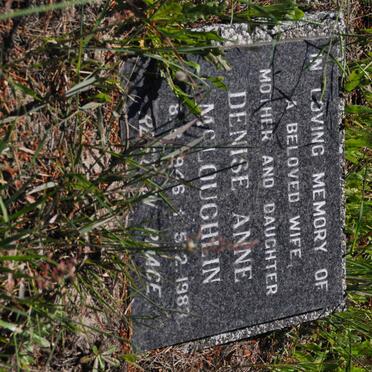 McLOUGHLIN Denise Anne 1946-1983