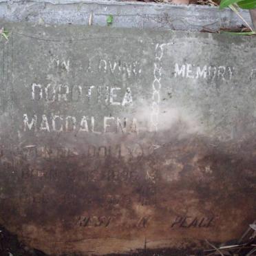 McLACHLAN Dorothea Magdalena 1896-1979