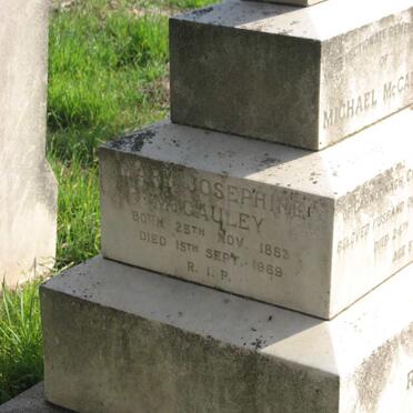 McCAULEY Mary Josephine 1883-1969