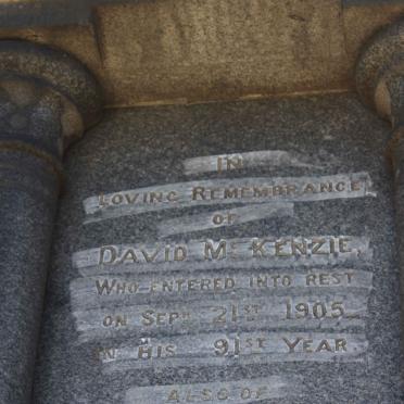 McKENZIE :: IRWIN