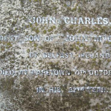 McCULLOUGH John Charles  -1902 