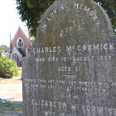 McCORMICK Charles -1897