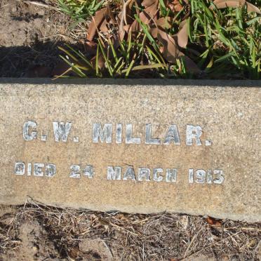 MILLAR G.W. -1913
