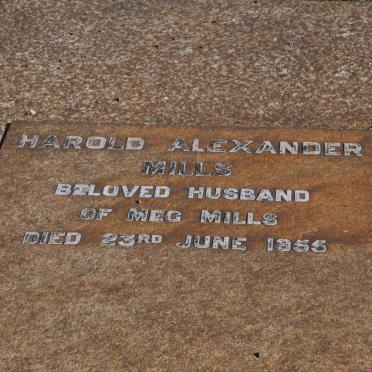 MILLS Harold Alexander -1955